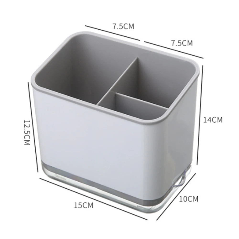 Multifunctional Storage Holder Spoon Fork Chopstick Storage Holder Box Double Layer Cutlery Drain Rack Organizer Racks