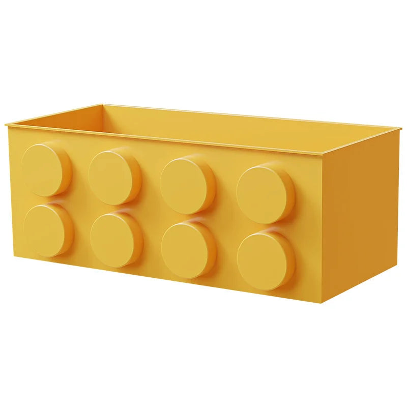 Building Blocks Refriger  Atorstorage Rack Magnetic Wall-mounted Sundry Items Storage Box Refrigerator Side Storage Rack