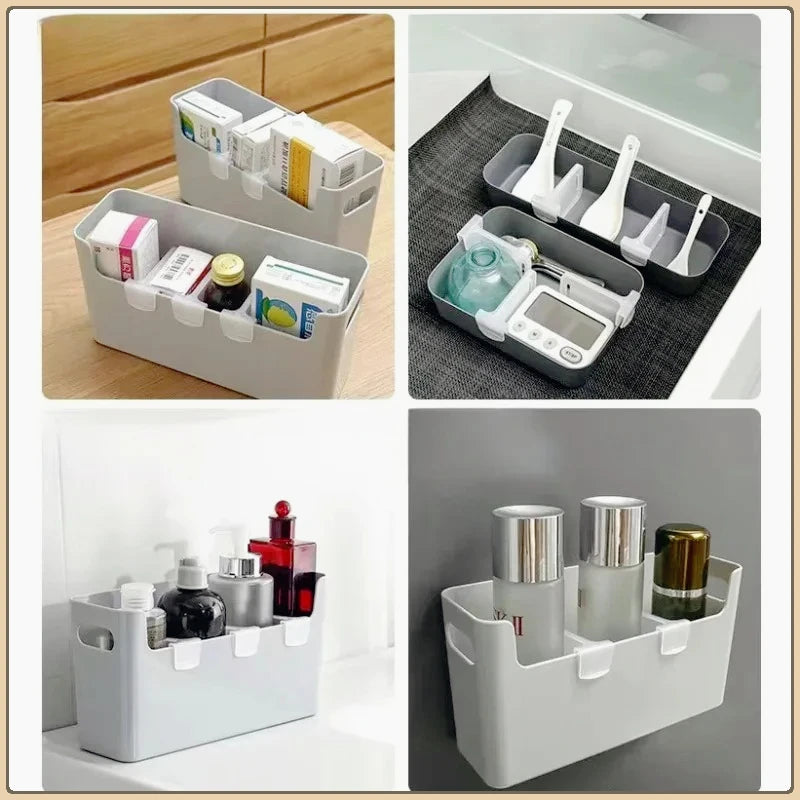 8Pcs Home Refrigerator Storage Partition Board Adjustable Fridge Divider Storage Separators Kitchen Bottle Can Shelf Organizer