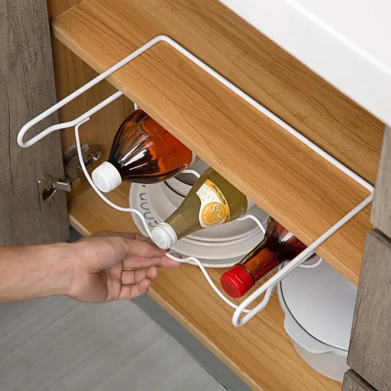 Household Convenient Storage Rack Small Tool Refrigerator Storage Organizing Rack Beer Bottle Inner Rack Kitchen Storage Rack