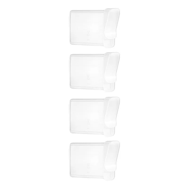 4pcs Refrigerator Storage Divider Side Door Storage Partition Expandable Baffle Dividers Kitchen Bottle Shelf Organizer
