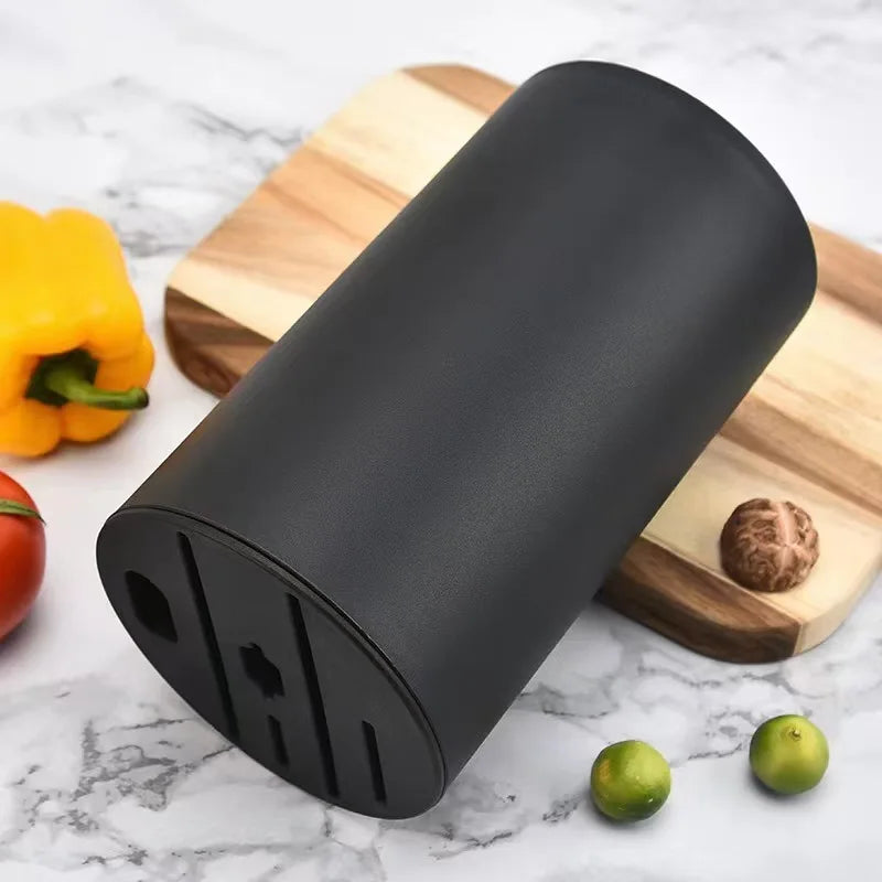 6 Styles Knife Holder Inserted Knives Storage Stand Fruit Knife Cleaver Chop Bone Knife Scissors Organizer Kitchen Accessories