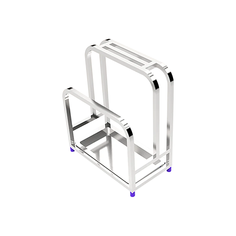 Stainl Steel 304 Knife Holder Cutting Board Stand Kitchen Storage Ra Utensil elf Anti-Mold Stainl Steel Kitchen Sto...