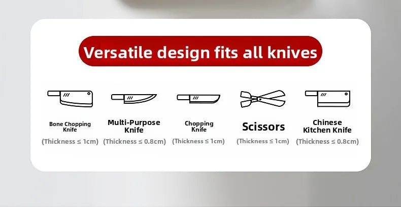 Stainl Steel Kitchen Knife Holder Rotating Blade Storage Ra High Aesthetic Multi-Function Kitchen Storage elf