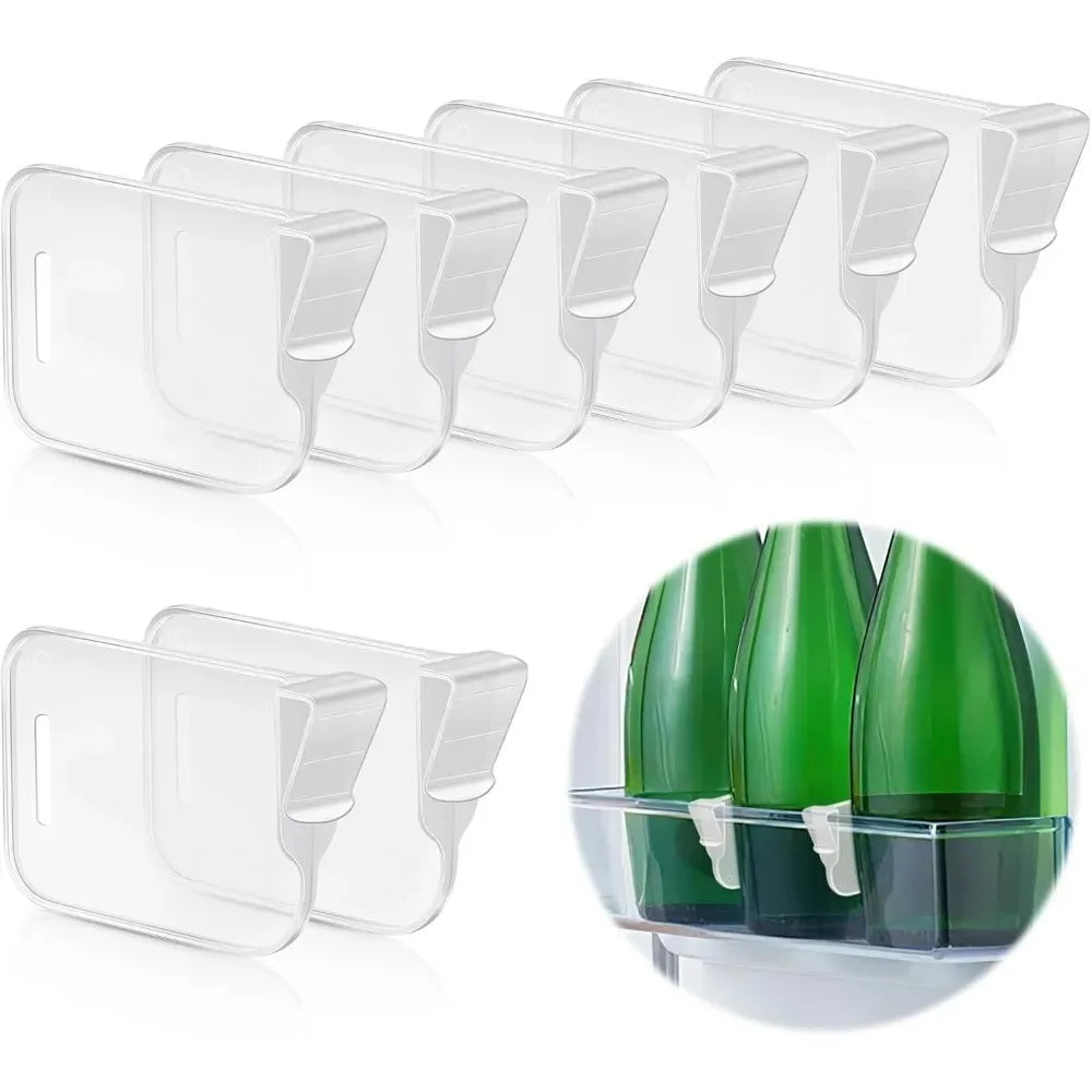 Refrigerator Storage Partition Board Fridge Kitchen Organization Home Divider Storage Splint Kitchen Bottle Can Shelf Organizer
