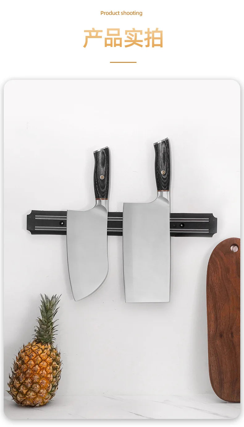 Strong Magnetic Stripe Knife Holder Magnetic Ferromagnetic Knifehold Wall Hang Magnetic Knife Holder Kitchen Knife Storage Stand