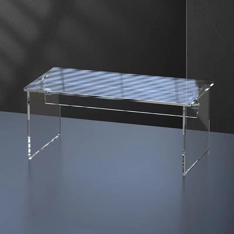 Transparent Acrylic Display Stand For Toys Model, Assembly Desktop Heightened Storage Shelf, Refrigerator Cabinet Layered