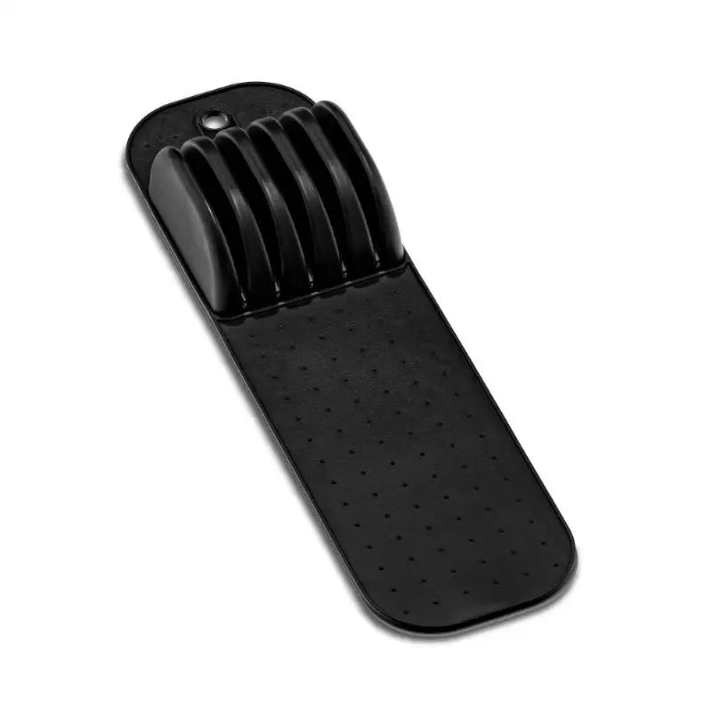 Premium Knifes Holder Organization Soft-Grip 5/11 Slots Large Knife Mat Non-Slip Kitchen Drawer Knifes Organization Home Tools