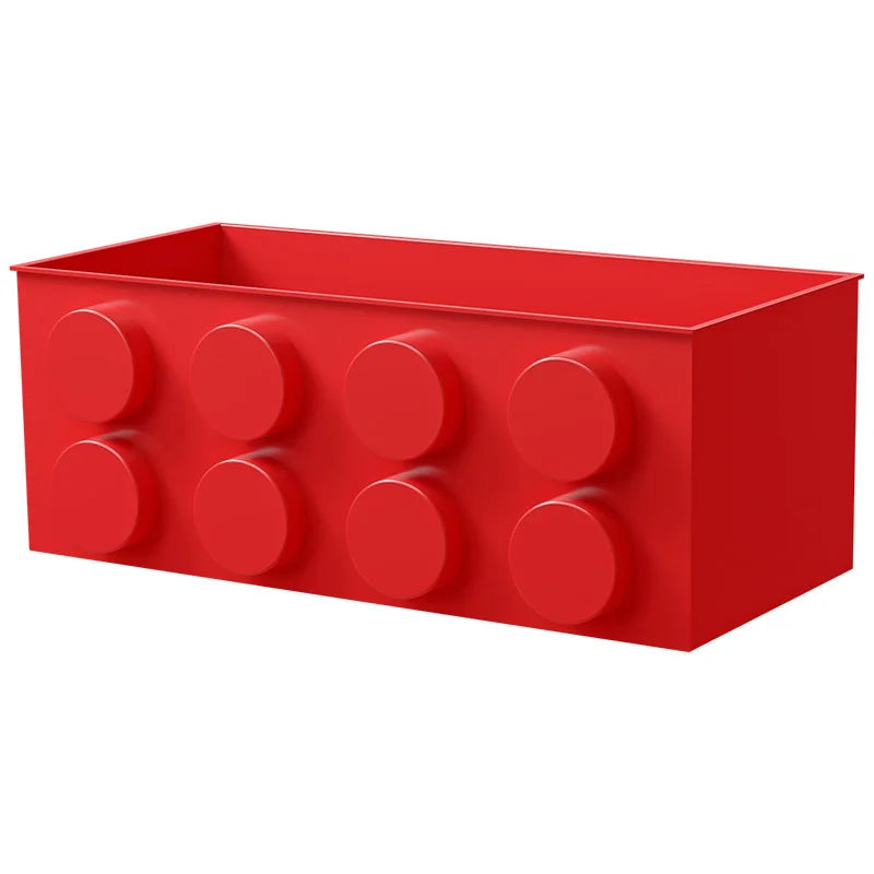 Building Blocks Refriger  Atorstorage Rack Magnetic Wall-mounted Sundry Items Storage Box Refrigerator Side Storage Rack