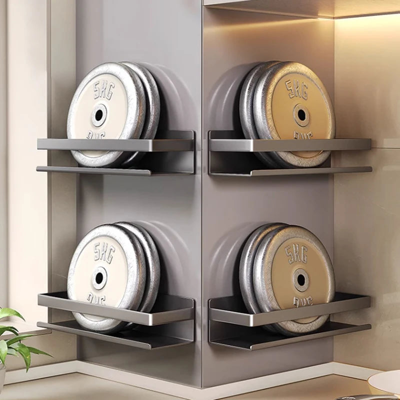 Magnetic Seasoning Spices Organizer Metal Shelves for Refrigerator Hanging Spice Rack Kitchen Storage Organization Accessories