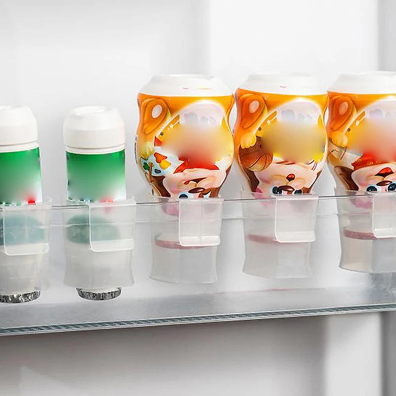 Refrigerator Side Door Storage Small Hanging Rack Yogurt Inverted Storage Rack Classification Organization Rack Classification