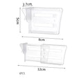 4pcs Refrigerator Storage Divider Side Door Storage Partition Expandable Baffle Dividers Kitchen Bottle Shelf Organizer