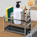 2 Tiers Dish Drainer Cutlery Holder Plate Rack Kitchen Sink With Drip Tray~